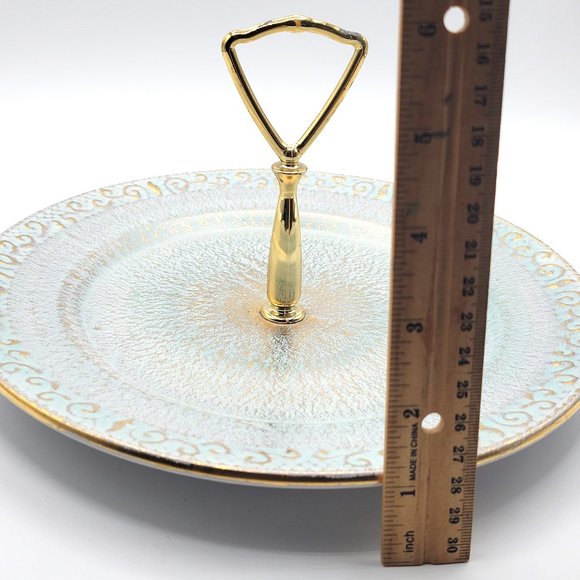 MCM Stangl Pottery Tidbit Tray Serving Plate Platter - Picture 5 of 9